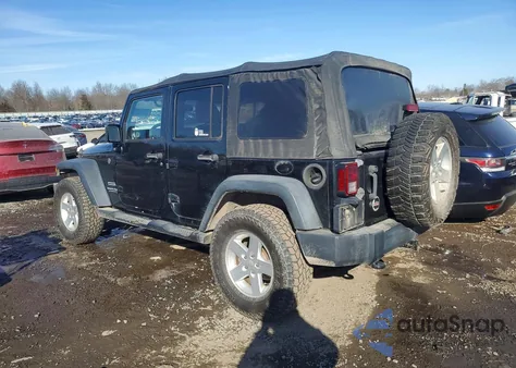2014 Jeep Wrangler Unlimited Sport из США, поврежденный, VIN 1C4HJWDG0EL317423